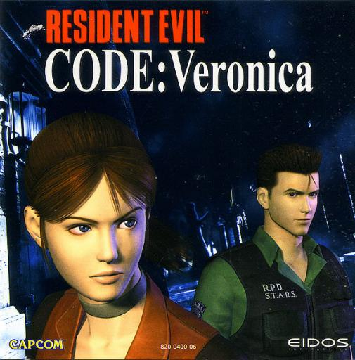 Resident Evil CODE Veronica box art for Sega Dreamcast